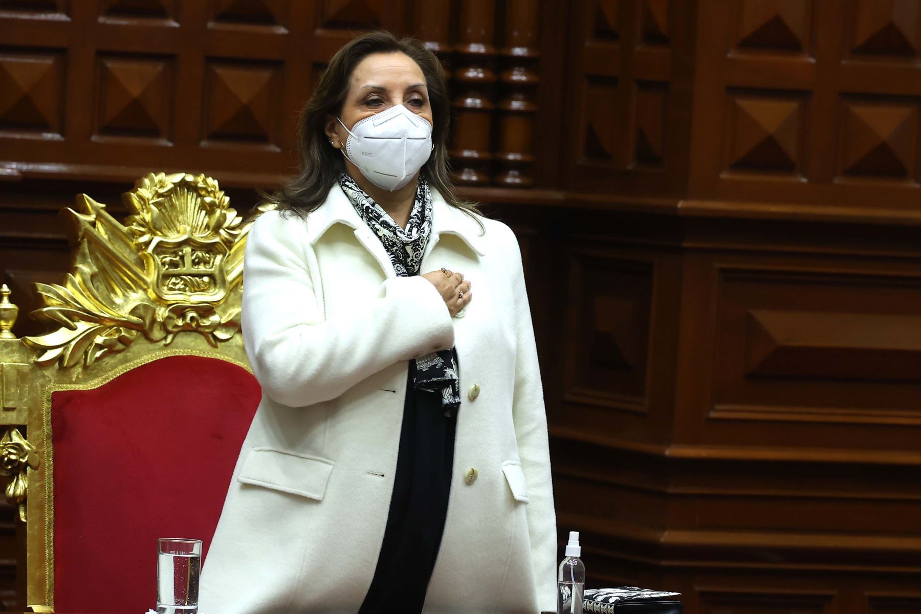 Presidente Del Congreso De Perú Anuncia Que Dina Boluarte Jurará Al